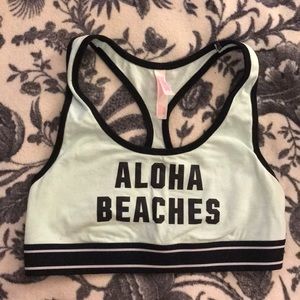 VS PINK Nation “Aloha Beaches” Sports Bra